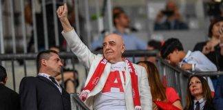 Monza, Galliani esulta