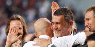 Milan, Pioli e Maldini si abbracciano