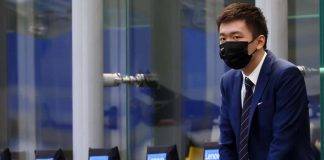 Inter, Zhang in tribuna