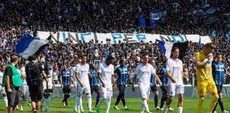 Atalanta-Cremonese, squadre in campo