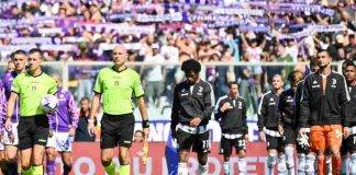 Fiorentina-Juventus, squadre in campo