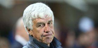 Atalanta, Gasperini triste