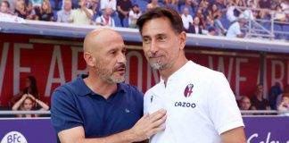 Bologna-Fiorentina, Italiano e Vigiani si salutano