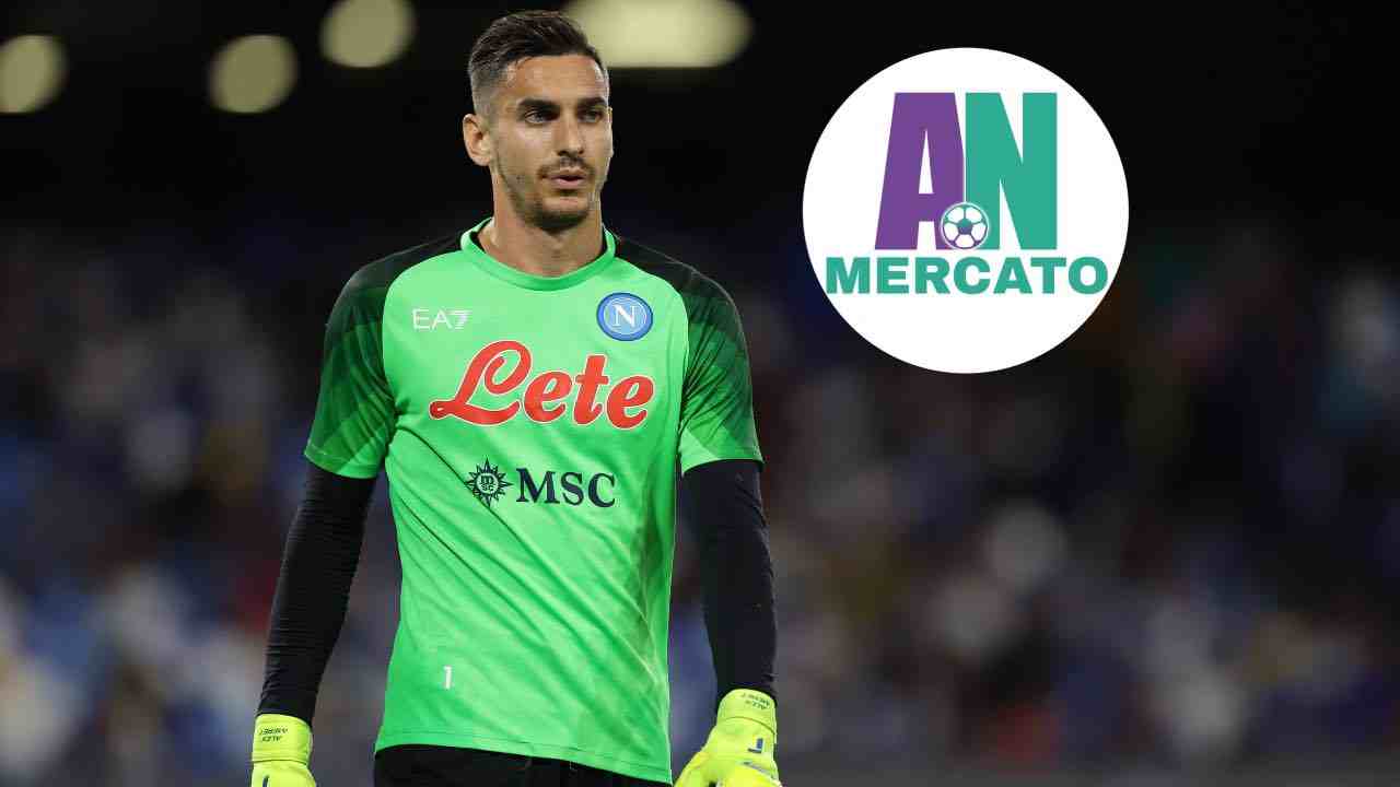 Alex Meret, portiere del Napoli