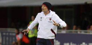 Spezia-Bologna, Mihajlovic a bordo campo