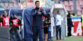 Bologna, Thiago Motta applaude