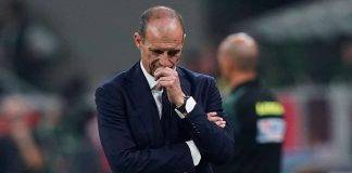 Juventus, Allegri nervoso