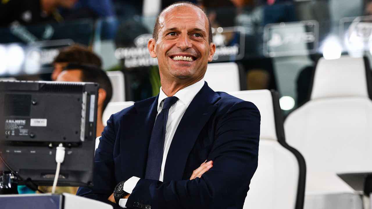 Juventus, Allegri sorride