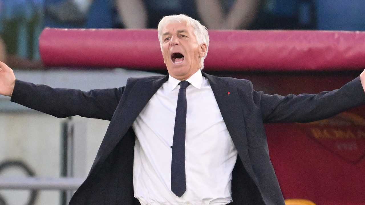 Gasperini sconsolato Atalanta