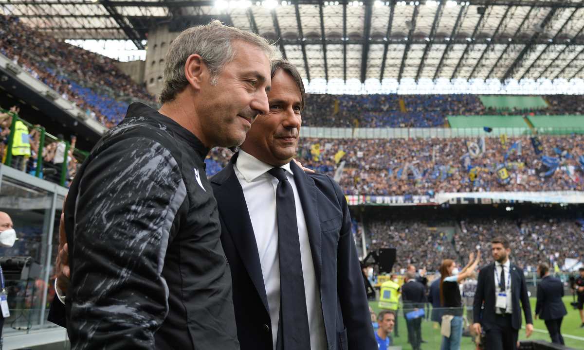 Giampaolo e Simone Inzaghi Inter