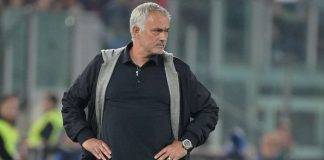 Roma, Mourinho triste