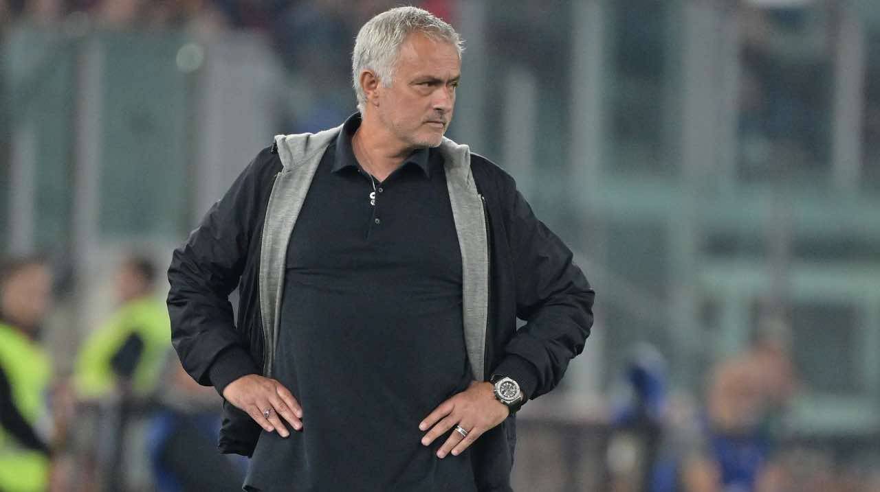 Roma, Mourinho triste