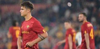 Roma, Dybala infortunato