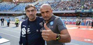 Napoli-Torino, Juric e Spalletti in posa