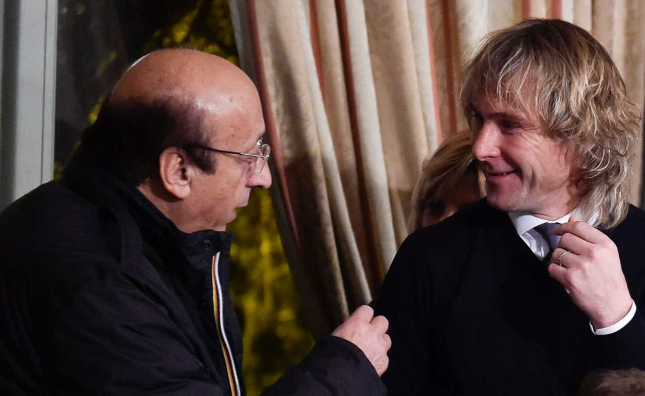 luciano moggi pavel nedved juve juventus