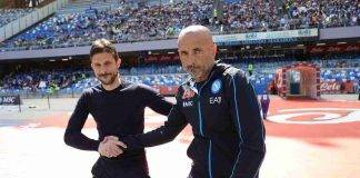 Napoli-Sassuolo, Dionisi e Spalletti si salutano