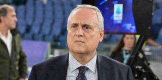 Lazio, Lotito a bordo campo