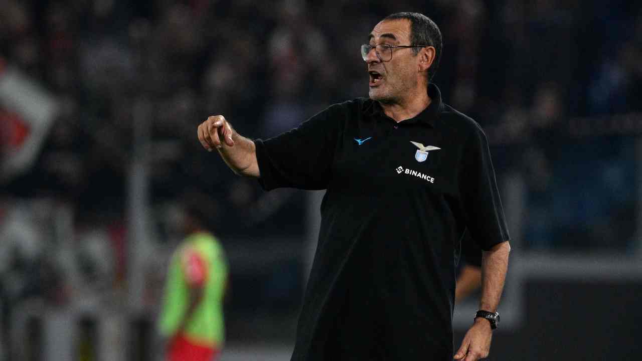 Maurizio Sarri, tecnico della Lazio