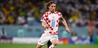 Modric in campo