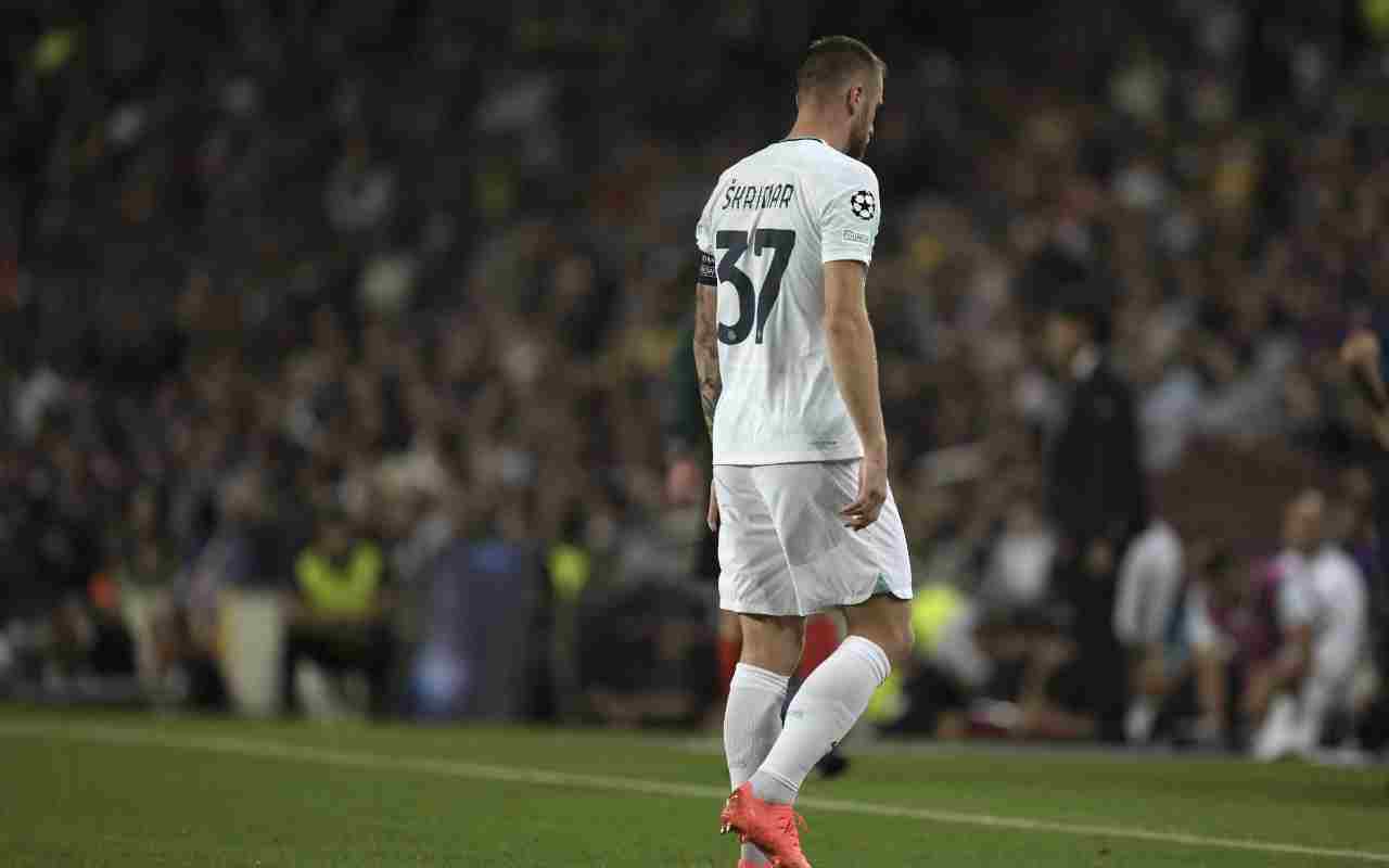 Serie A, il difensore dell'Inter Milan Skriniar