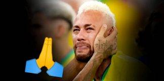 Brasile, Neymar in lacrime