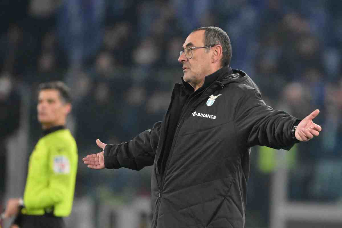 Maurizio Sarri, tecnico della Lazio