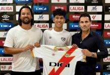 Hugo Leonardo De Oliveira figlio Amauri Rayo Vallecano