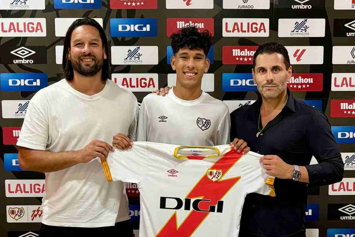 Rayo Vallecano, ecco il baby Amauri: ha firmato Hugo Leonardo De Oliveira