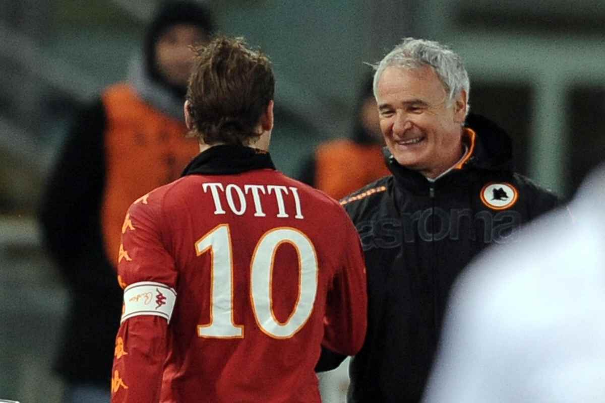 Totti con Ranieri 