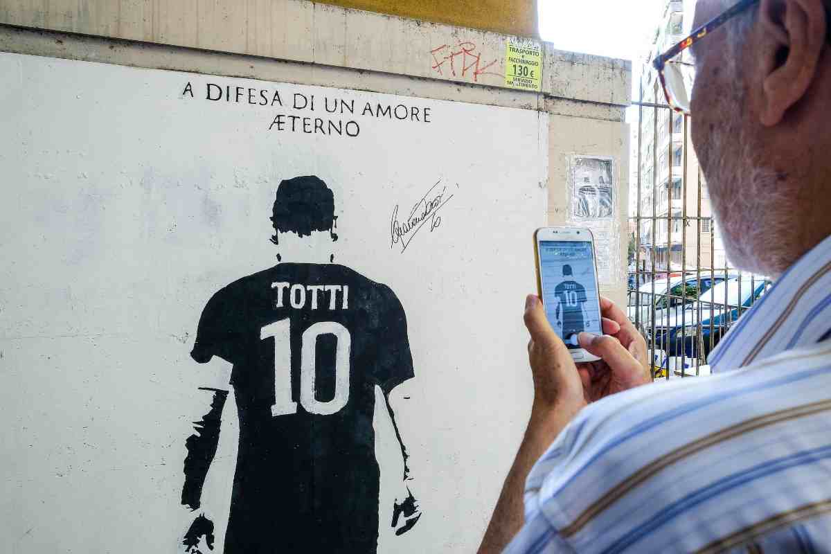 Totti murale 