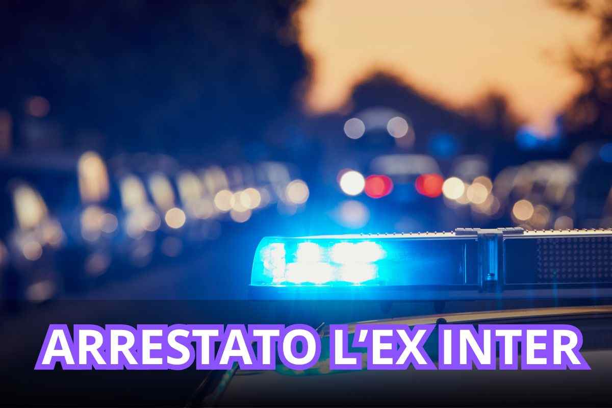 L’ex Inter in guai seri: arrestato dalla Polizia con accuse gravissime