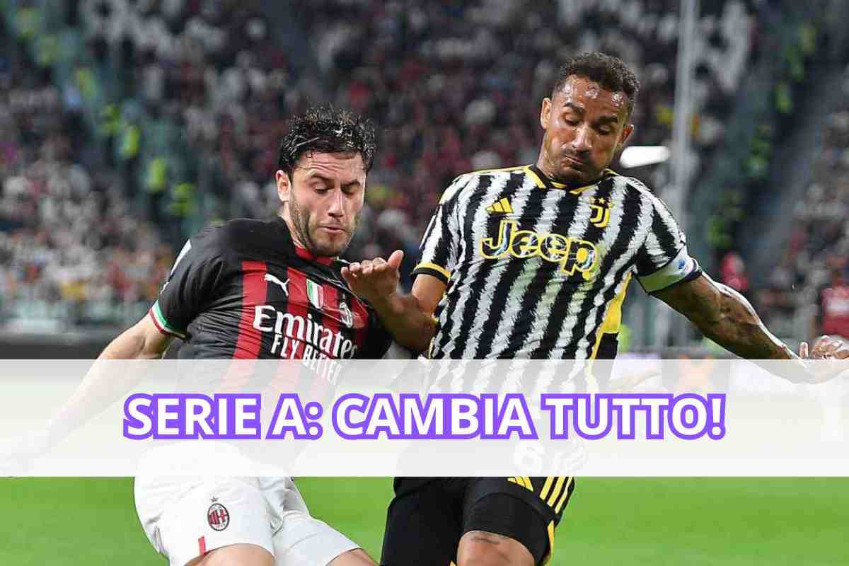 Rivoluzione in Serie A: cambia tutto al vertice, si salvano solo due big