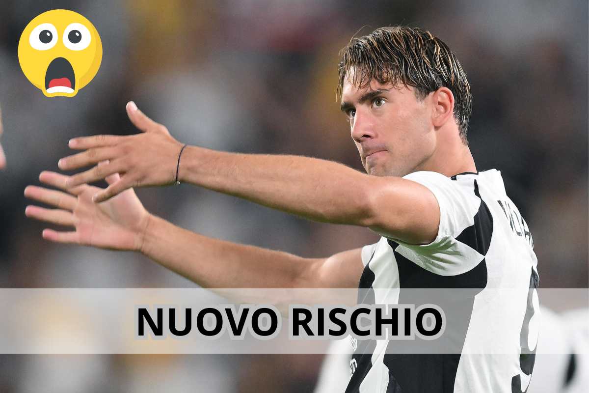 Vlahovic, nuovo rischio: la decisione di Motta e della Juve