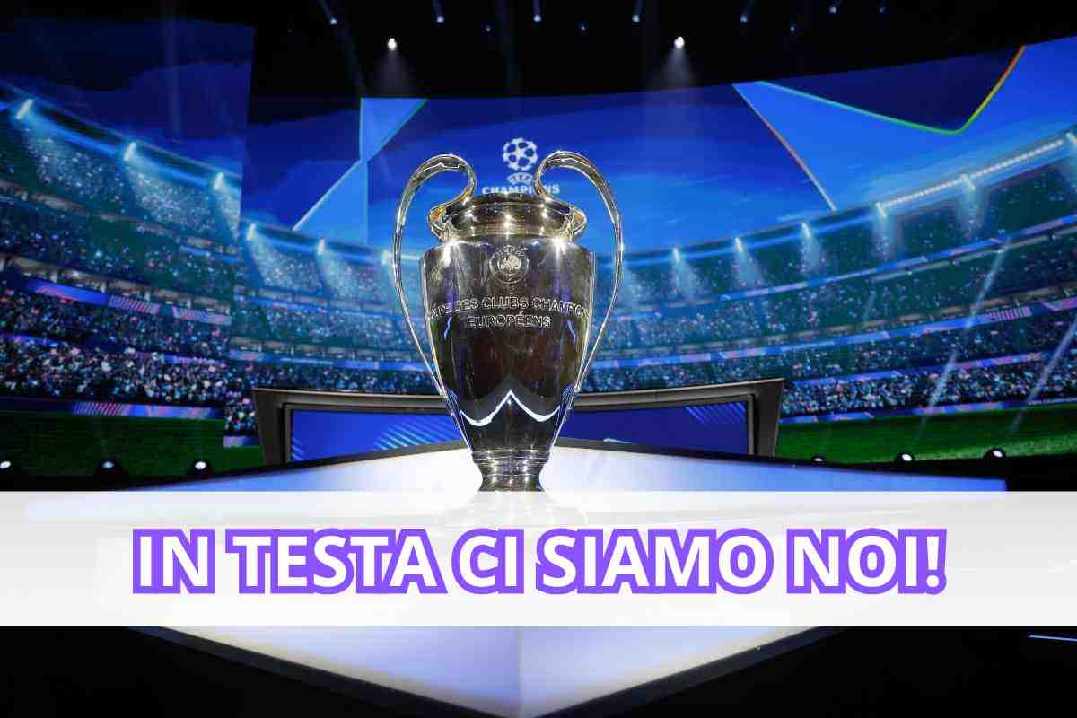 la coppa della Champions League