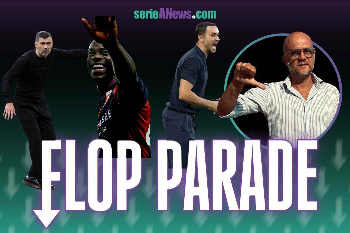 “Conceiçao ‘mbriaco, Balotelli sembra Paperino!”: la FLOP PARADE di Enrico Camelio