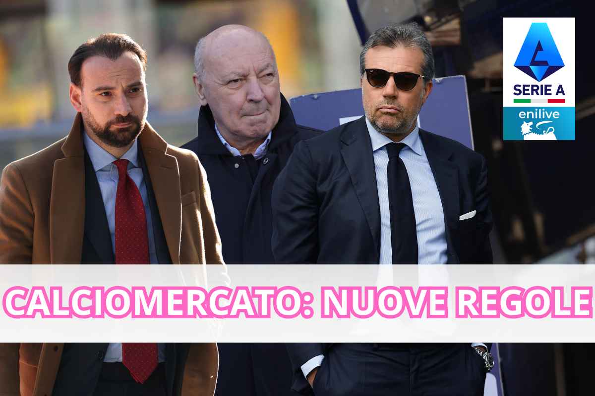 Calciomercato Serie A, che rivoluzione: ora cambia tutto, ufficiale il nuovo regolamento, big nei guai