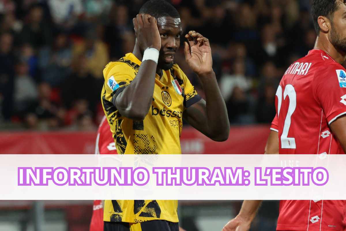 Infortunio Thuram, ecco l’esito degli esami: la decisione sulla finale