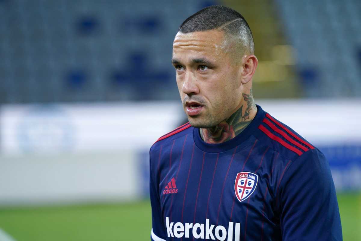 Radja Nainggolan quando indossava la maglia del Cagliari