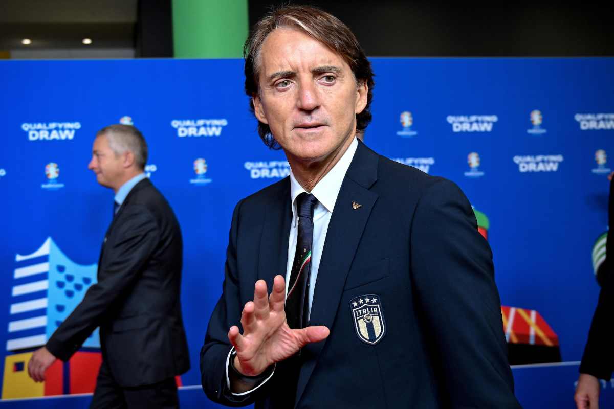 Roberto Mancini ai tempi in cui era il ct della Nazionale italiana