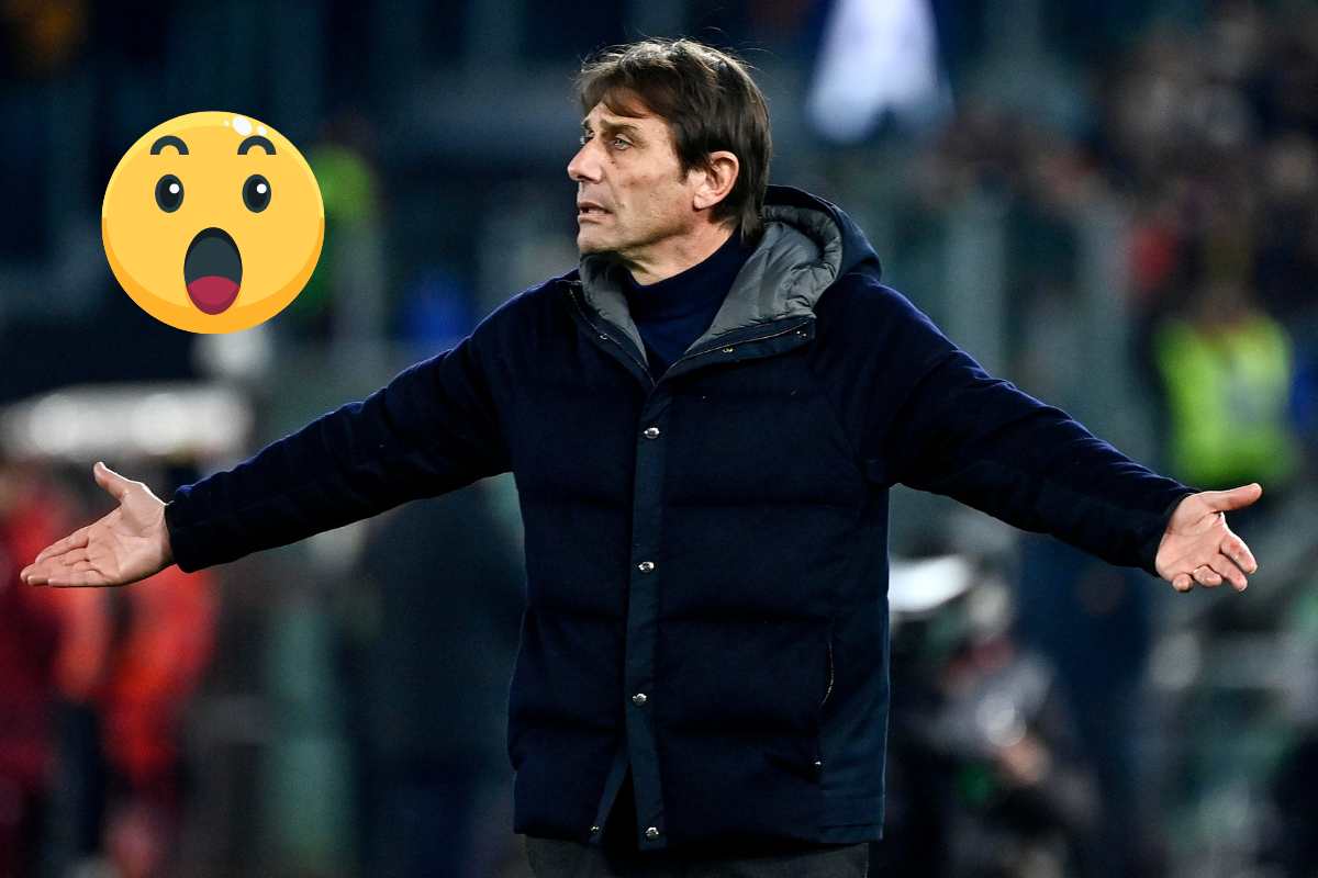 Antonio Conte allarga le braccia