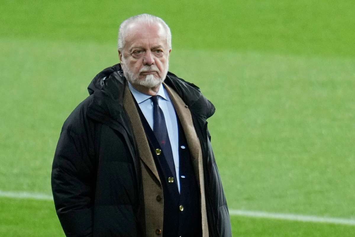 Aurelio De Laurentiis, presidente del Napoli