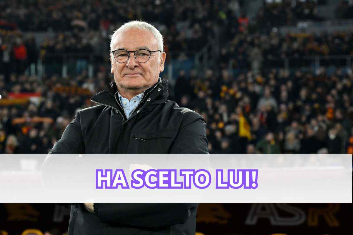 l'allenatore della Roma Claudio Ranieri sorride