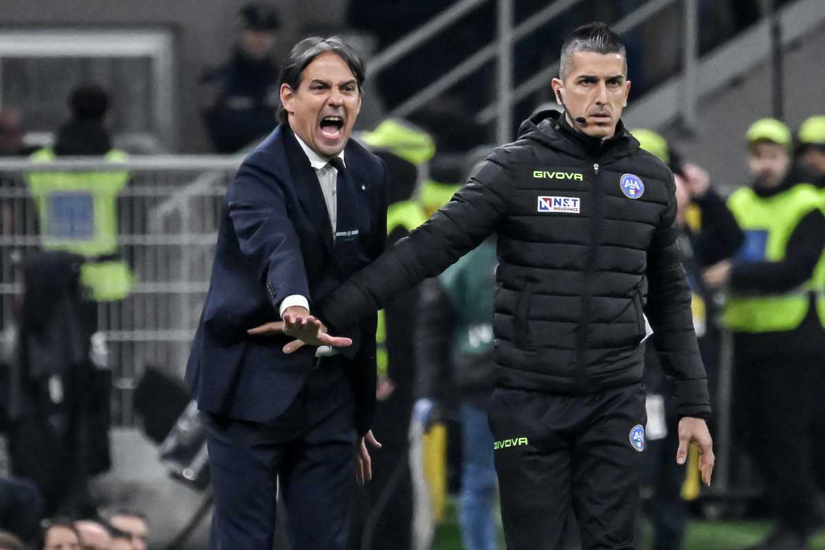 Inzaghi urla ed il quarto uomo lo ferma