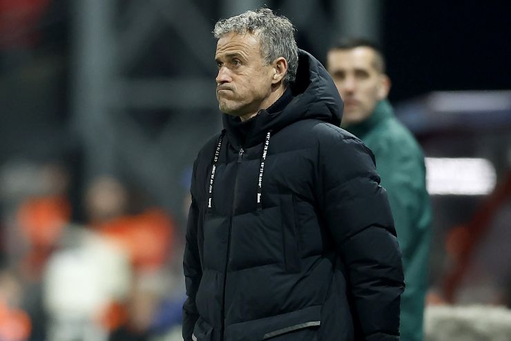 Luis Enrique perplesso