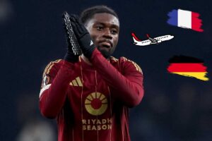 Manu Koné, centrocampista della Roma