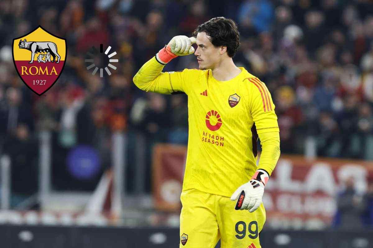 Mile Svilar, portiere della Roma