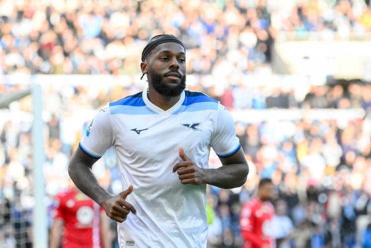 Nuno Tavares in azione con la maglia della Lazio