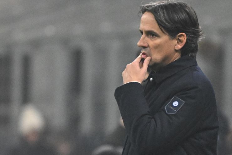 Simone Inzaghi perplesso