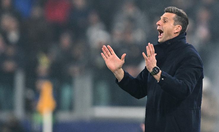 Thiago Motta dà indicazioni alla Juve