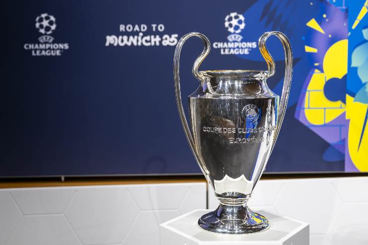 La coppa della Champions League